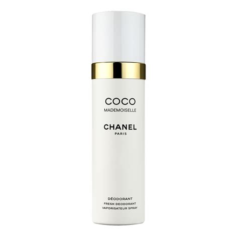 coco chanel mademoiselle deodorant.